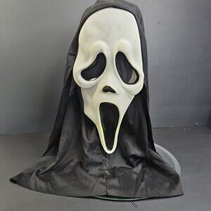 Scream Mask Vintage Easter Unlimited Fun World S9206 Glow In Dark Ghost Face